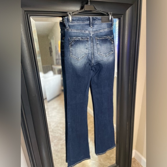 Like New! Buckle Black Fit# 75 Bootcut Denim Jeans Size 24x34 - Picture 7 of 9